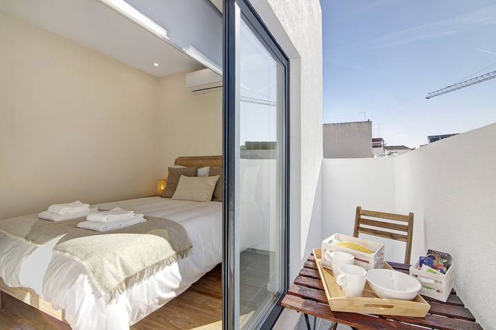 Ferienhaus für 2 Personen, mit Balkon in Faro - 4