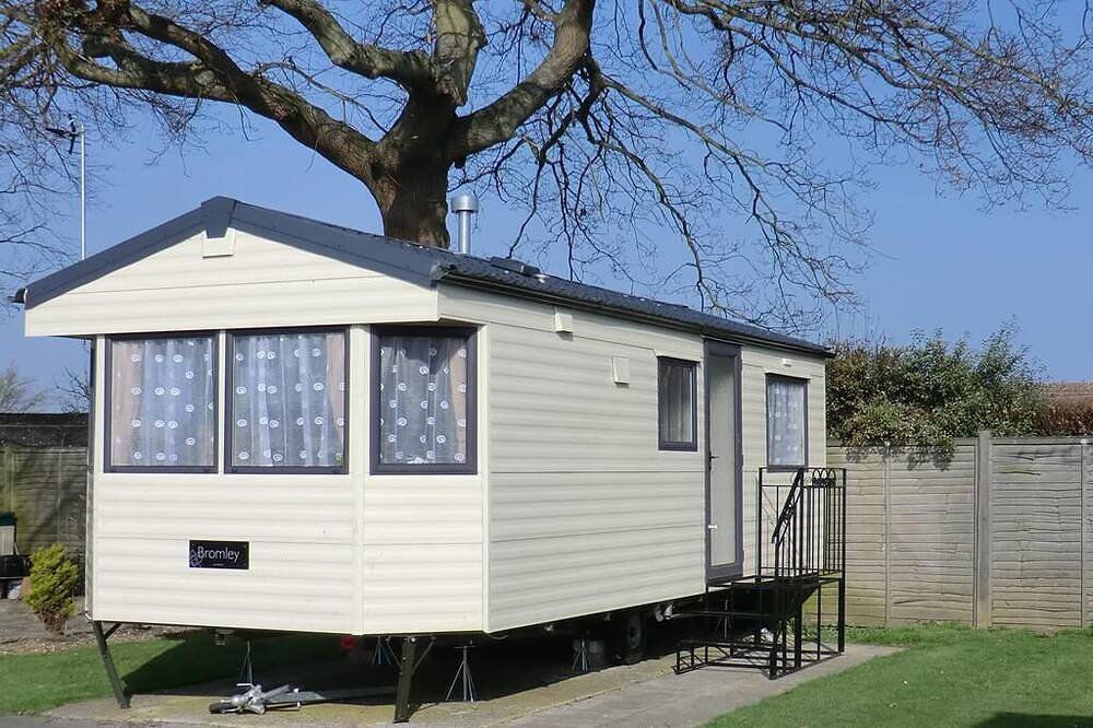 Roulotte-Standard-Eigenes Badezimmer-Goldcrest in Aldwick, West Sussex
