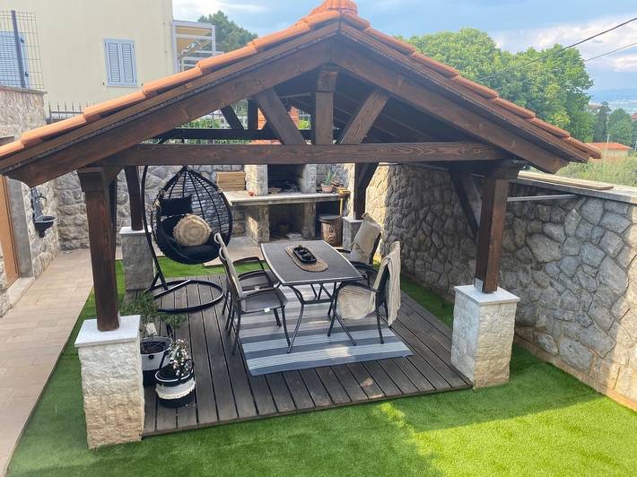 Ferienhaus für 6 Personen, mit Balkon/Terrasse, mit Haustier in Lovran