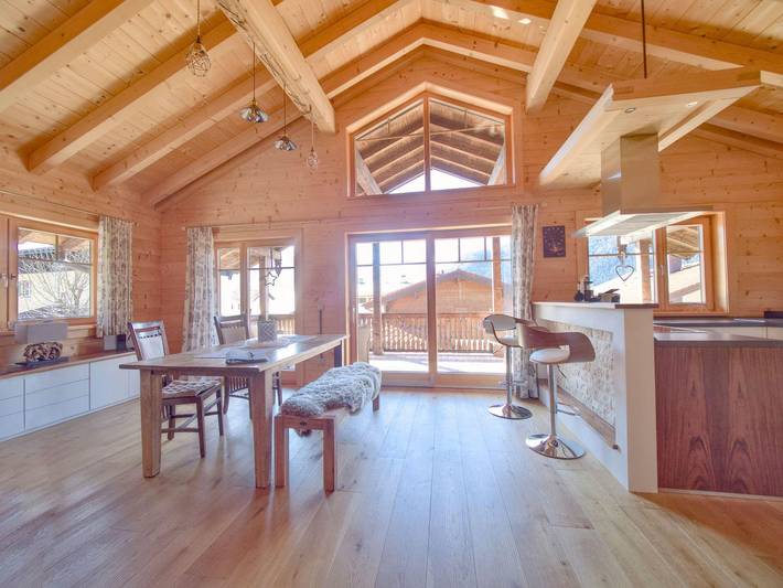 Ferienwohnung für 4 Personen, mit Balkon/Terrasse und Ausblick sowie Balkon in Bischofswiesen - 2