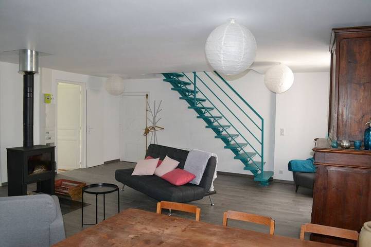Appartement de vacances pour 2 personnes, avec jardin