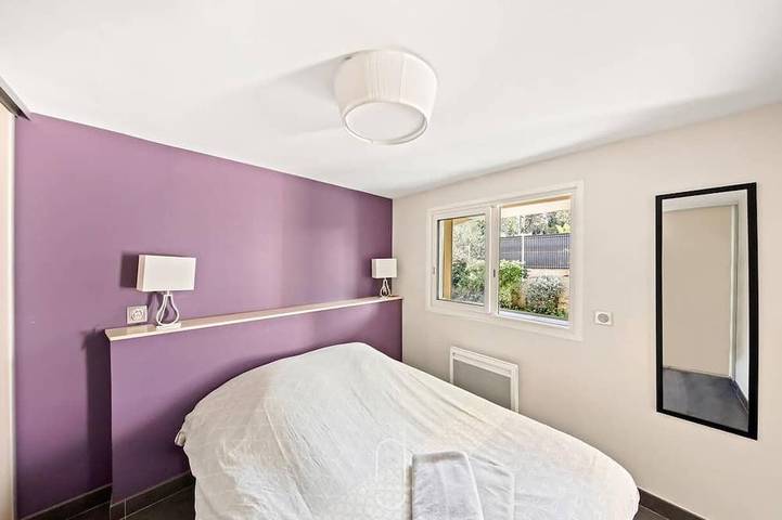Appartement entier, Promo-T2 Jardin/Parking/Clim/Wifi /700m Plage in Le Pradet, Côte méditerranéenne (France)