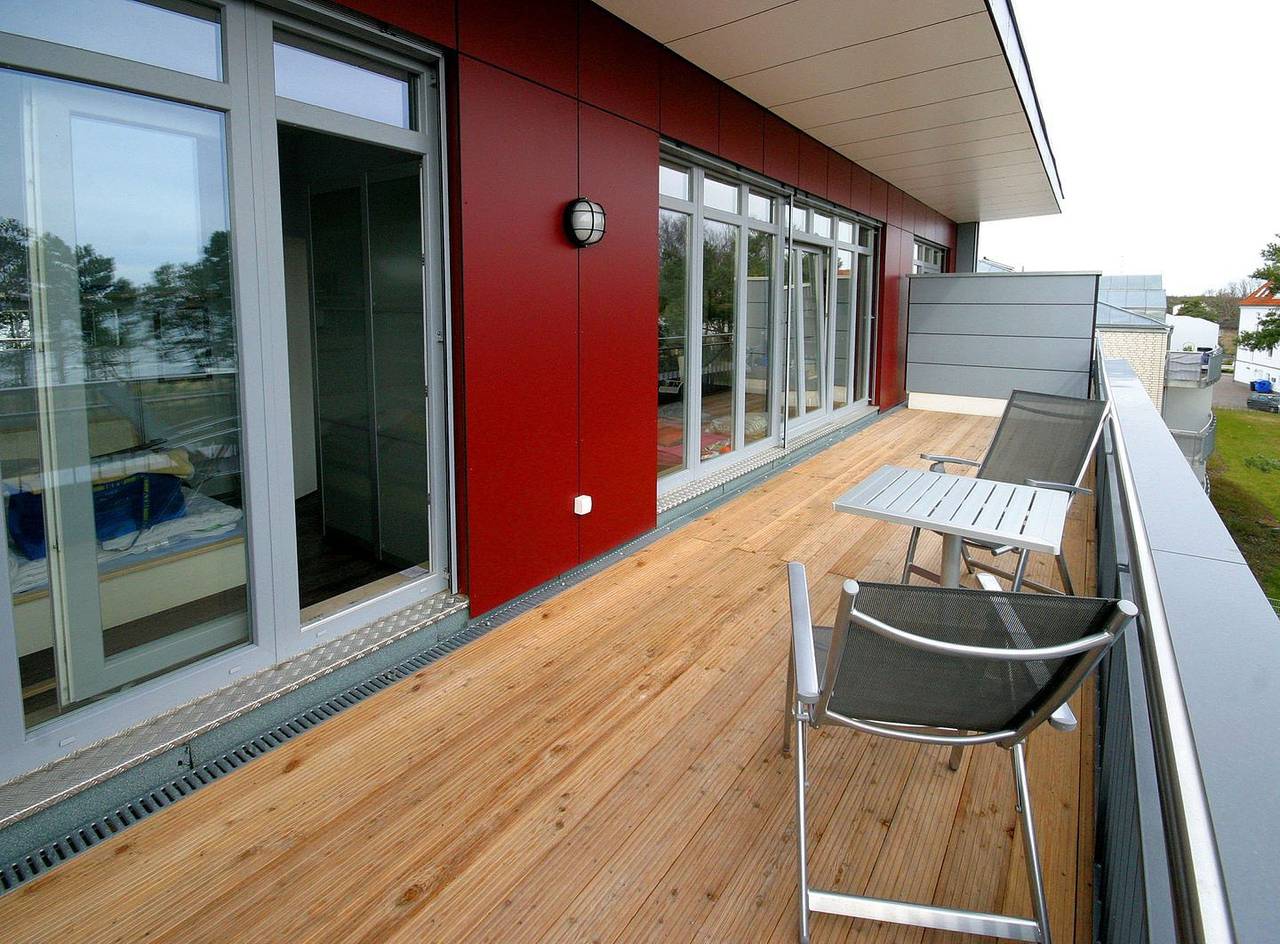 Ganze Wohnung, Elegantes Penthouse-Appartement mit Dachterrasse und Meerblick in Juliusruh, Rügen