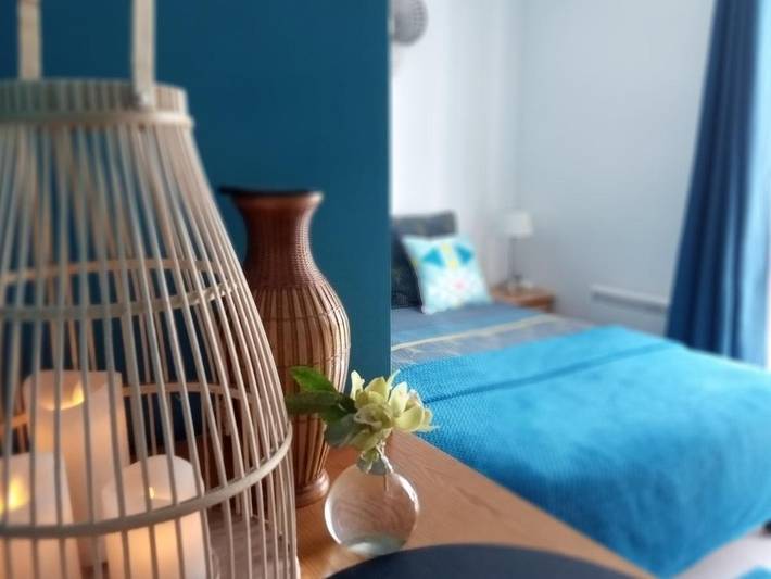 Cottage pour 6 personnes, avec piscine ainsi que vue et jardin, animaux acceptés dans Beauce-la-Romaine