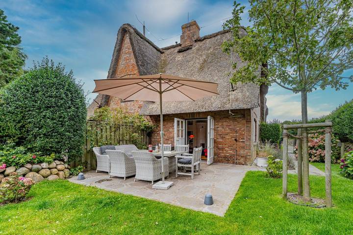 Ferienhaus für 5 Personen, mit Terrasse und Garten sowie Sauna in Keitum