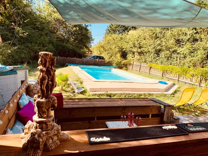 Casa de vacaciones para 12 personas, con terraza y piscina - 1