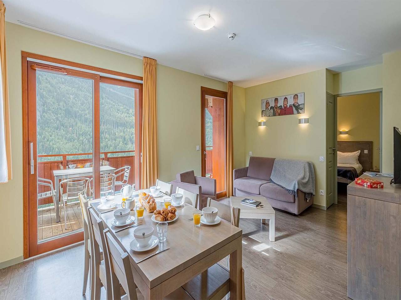 Alpenurlaub mit Balkon in Vaujany, Nationalpark Écrins
