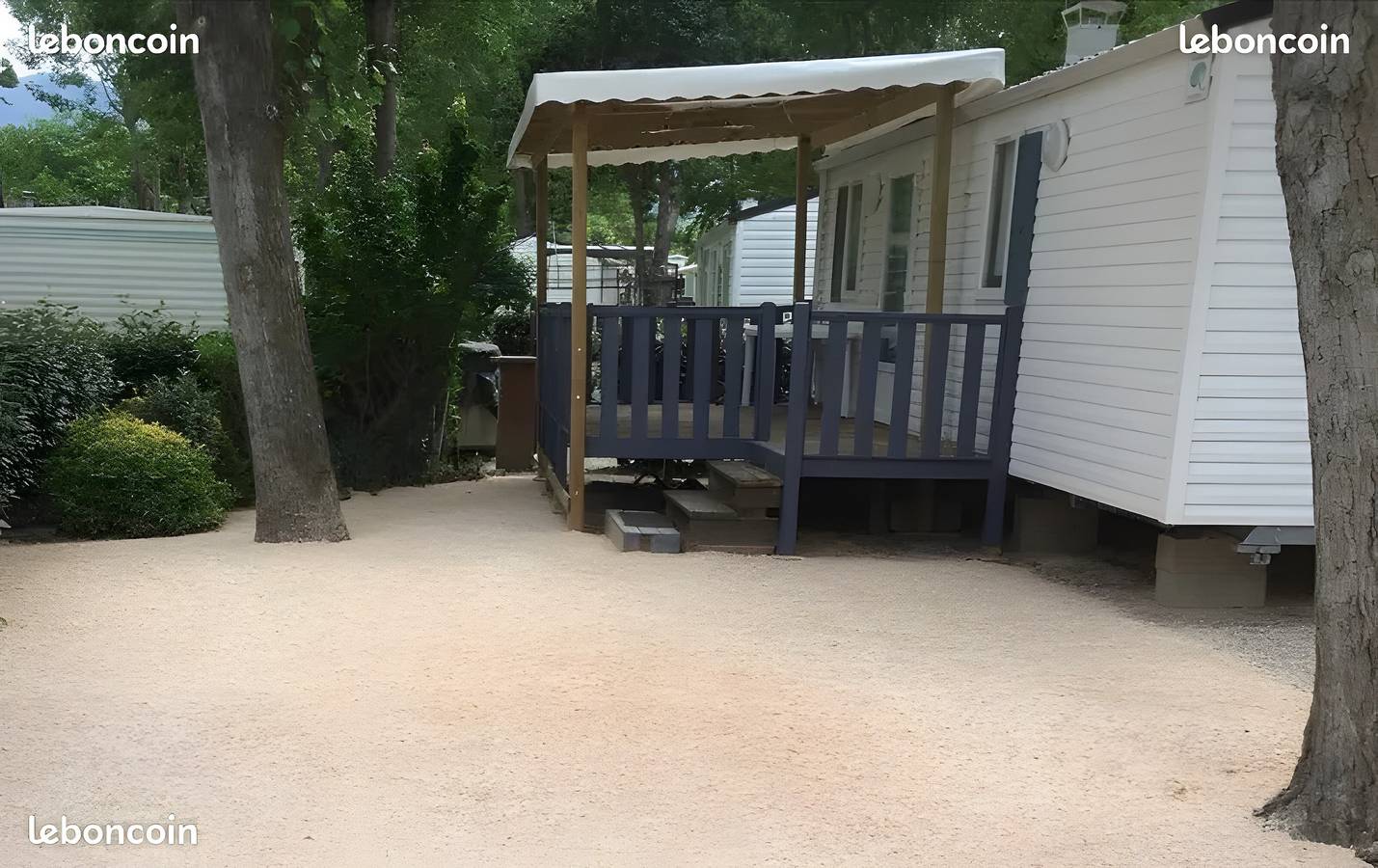 Wohnwagen 'Mobil-Home' mit Gemeinschaftspool und privater Terrasse in La Côte Vermeille, Argelès-sur-Mer