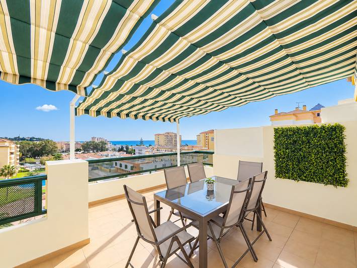 Ganze Wohnung, Cubo's La Terraza del Mar in Algarrobo Costa, Algarrobo