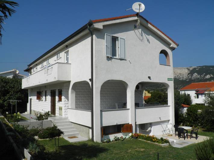 Apartament wakacyjny dla 4 osób, z Balkon w Baska