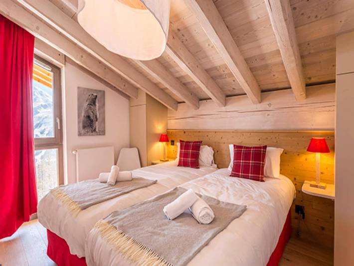Gîte pour 6 personnes, avec sauna et balcon/terrasse, animaux acceptés dans Col du Petit Saint-Bernard - 3