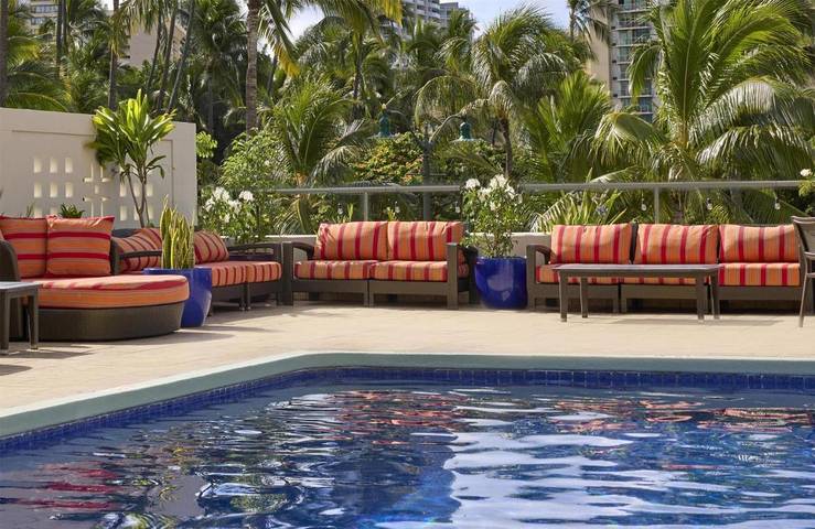 Bungalow para 3 personas, con piscina y terraza, Se admiten mascotas en Oahu