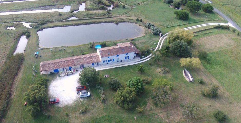 Cottage pour 2 personnes, avec jardin à Saint-Just-Luzac