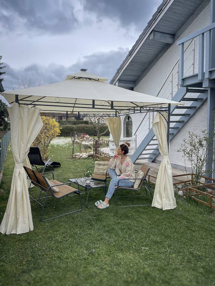 Ganze Ferienwohnung, Ferienwohnung "Casa di Stark" - Ferienwohnung 41 qm mit separatem Schlafzimmer in Bruckmühl, Landkreis Rosenheim