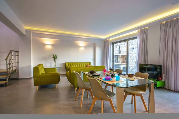 Ferienhaus für 7 Personen, mit Balkon und Garten sowie Pool in Plakias - 4