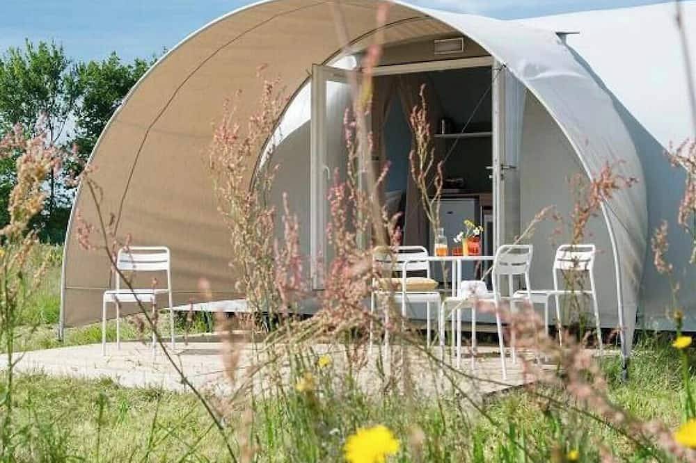 Zecamping 4* familial piscine chauffée mobil-home 18m2 in Salles-Curan, Pareloup-See