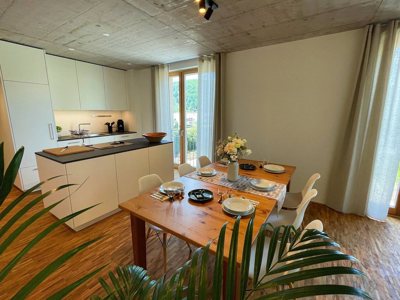 Ganze Wohnung, Ferienwohnung 'Grüner Ausblick' mit Bergblick und Wlan in Elzach, Südschwarzwald