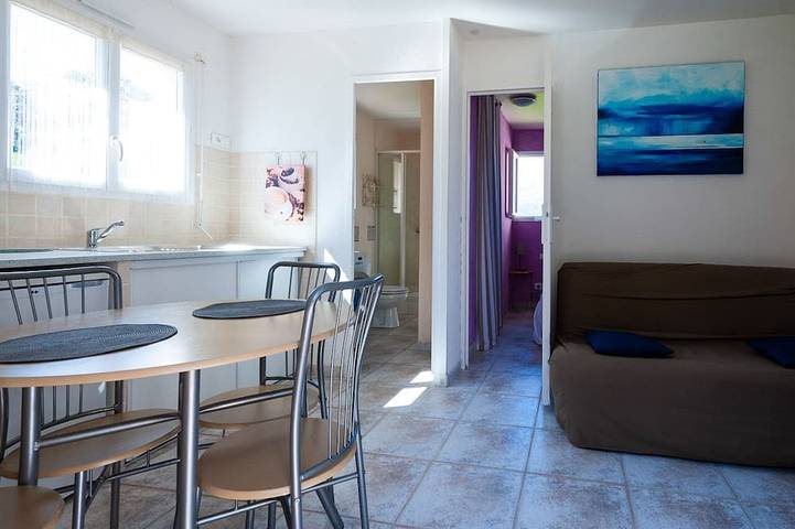 Appartement de vacances pour 2 personnes, avec jardin