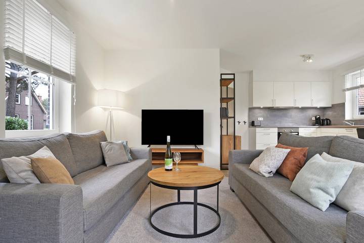 Bungalow für 8 Personen, mit Balkon und Balkon/Terrasse sowie Terrasse in Molbergen