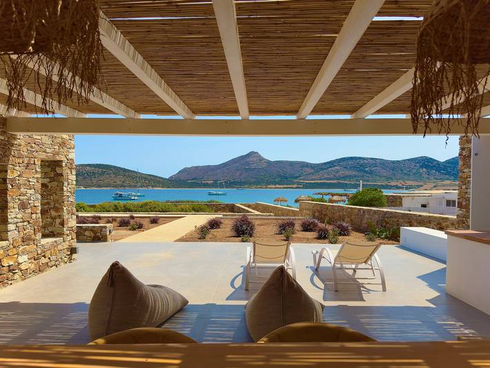 Finca für 4 Personen, mit Garten und Seeblick, kinderfreundlich in Griechenland