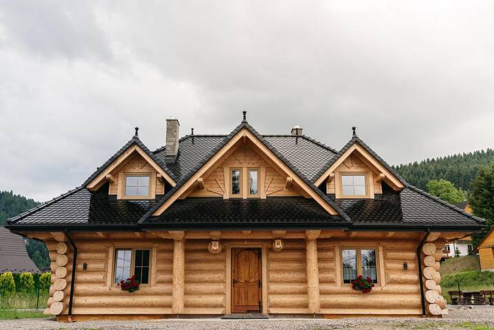 Willa dla 13 osób, z Taras i Ogród oraz Widok w Beskidy