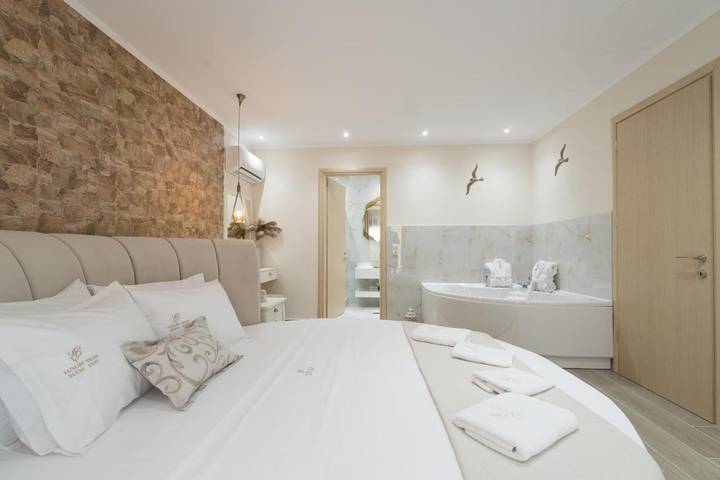 Villa für 4 Personen, mit Garten und Pool sowie Ausblick auf Thassos - 4