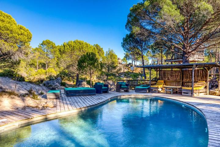 Location de vacances pour 15 personnes, avec jardin à Mourèze - 3