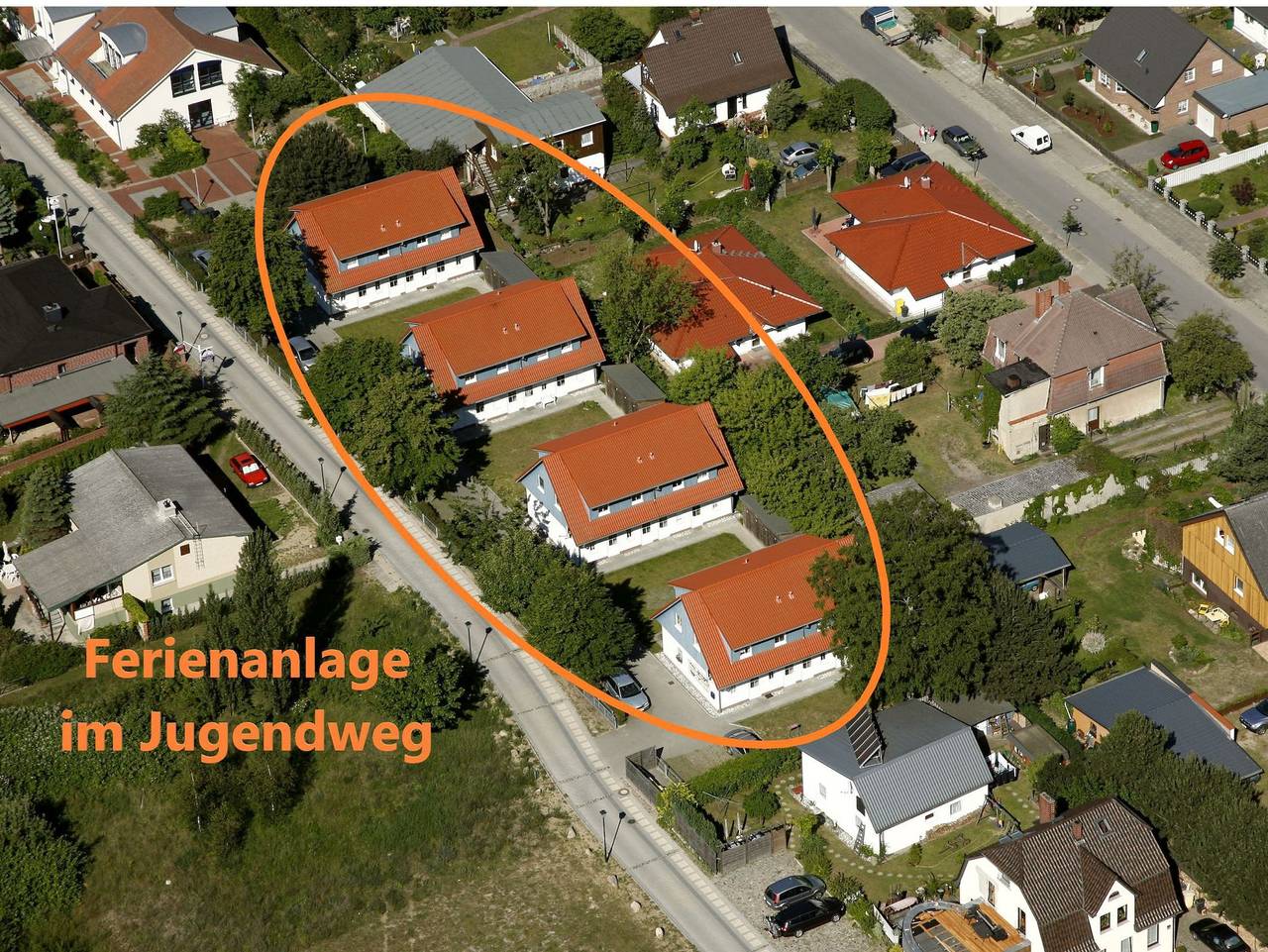 Koserow Jugendweg Fewo 01 in Koserow, Bernsteinbäder