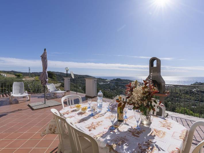 Ferienwohnung für 6 Personen, mit Terrasse und Garten, mit Haustier