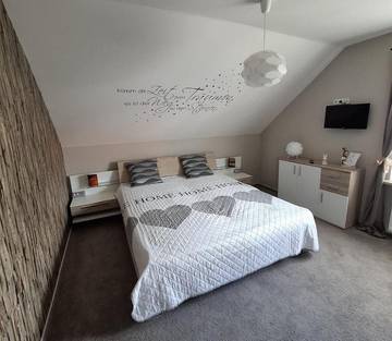 Ferienwohnung für 4 Personen, mit Balkon und Ausblick, kinderfreundlich in Duderstadt