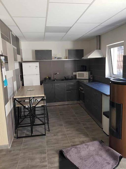 Gîte pour 4 personnes, avec terrasse dans Hargarten-aux-Mines