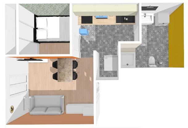 Gîte pour 3 personnes à Saint-Fons - 2