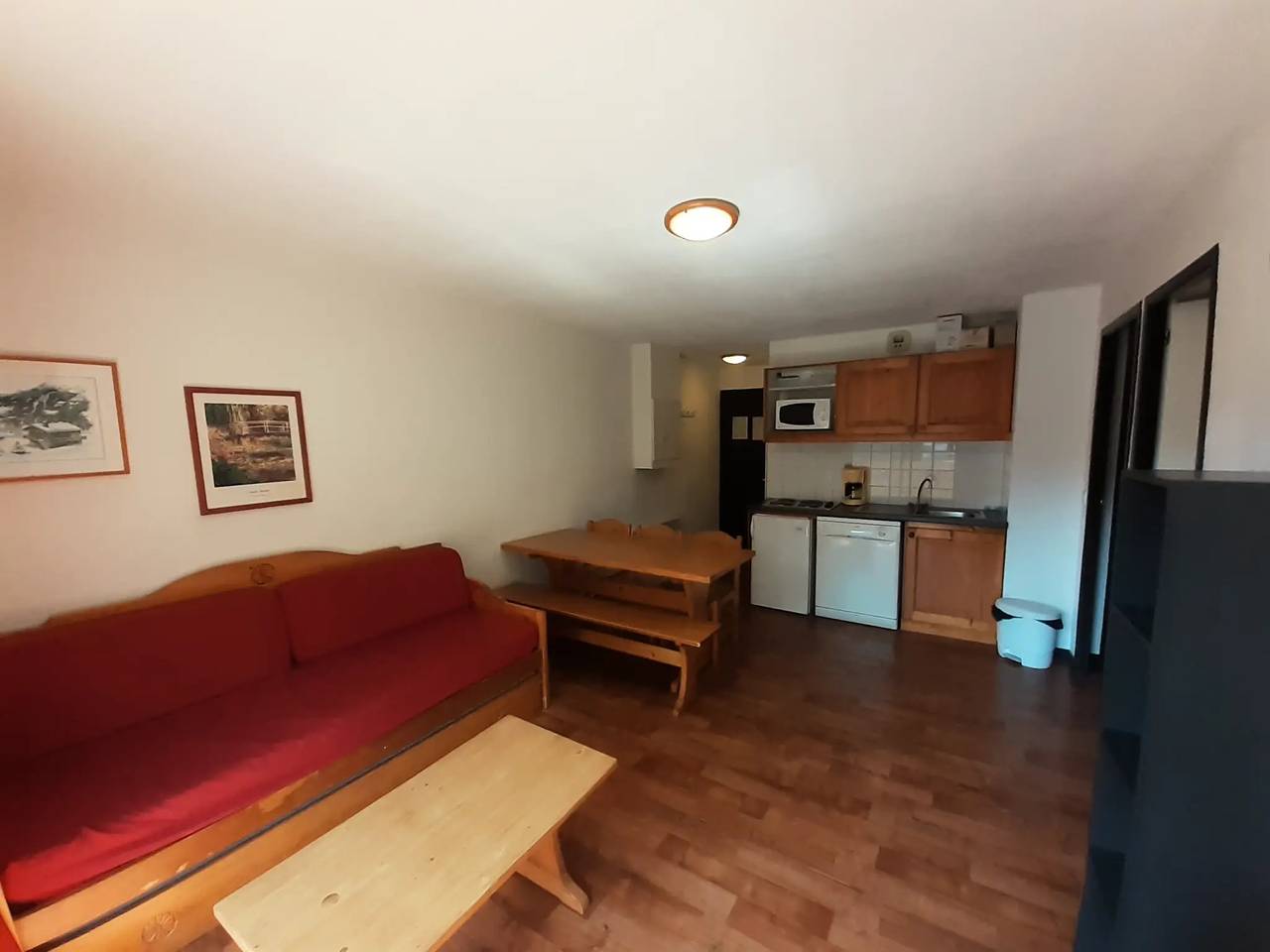 Ganze Wohnung, 2 Zimmer für 6 Personen in Valfréjus, Modane