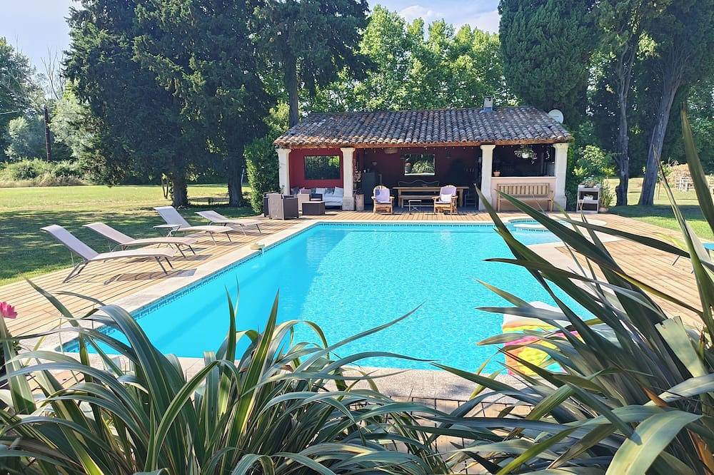Casa de campo tradicional provenzal para 8 personas con piscina y Spa en 11900 m² in Le Thor, Vaucluse