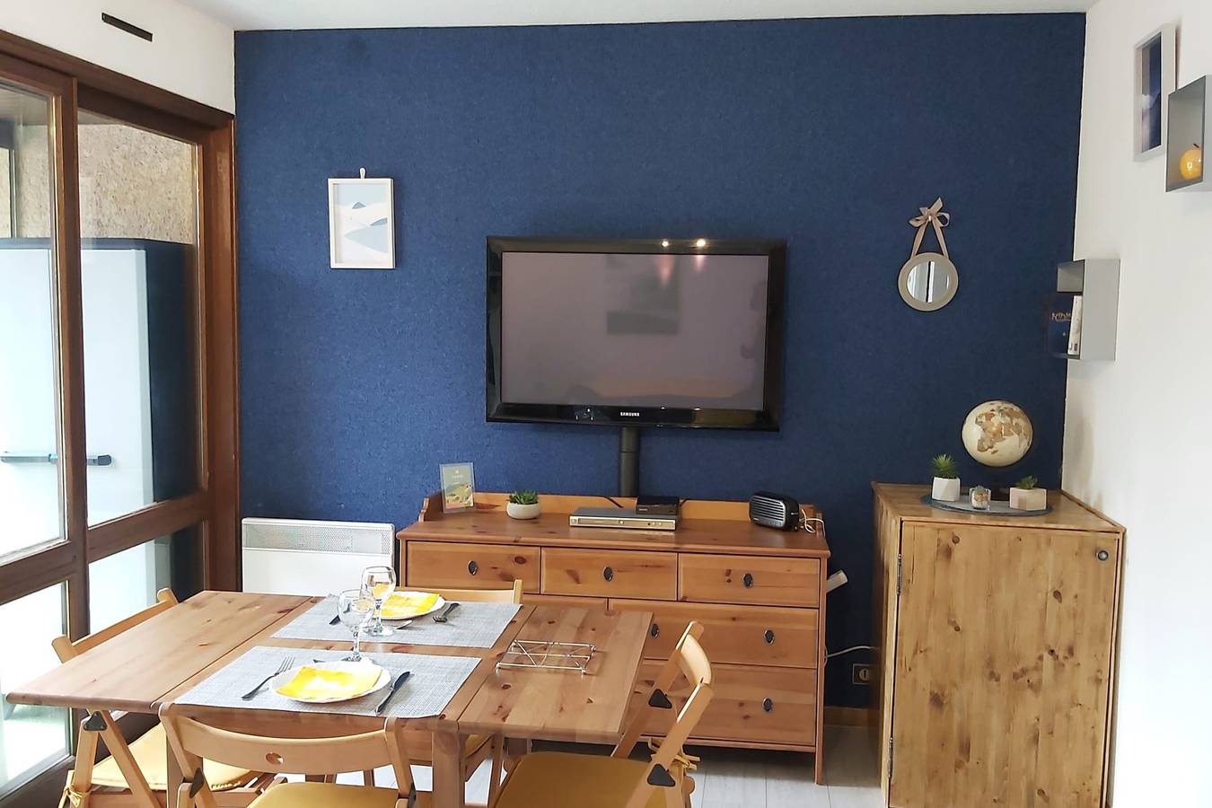 Estudio entero, Estudio para 3 personas con terraza in Briançon, Serre Chevalier