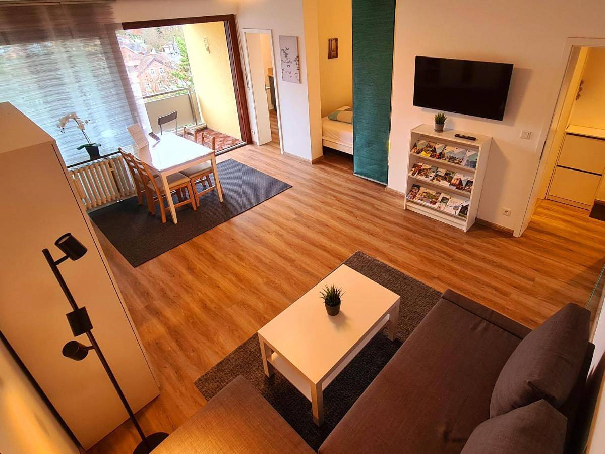 Geheel appartement, Apartment with Balcony in Bad Kissingen, Rhön-Bayern