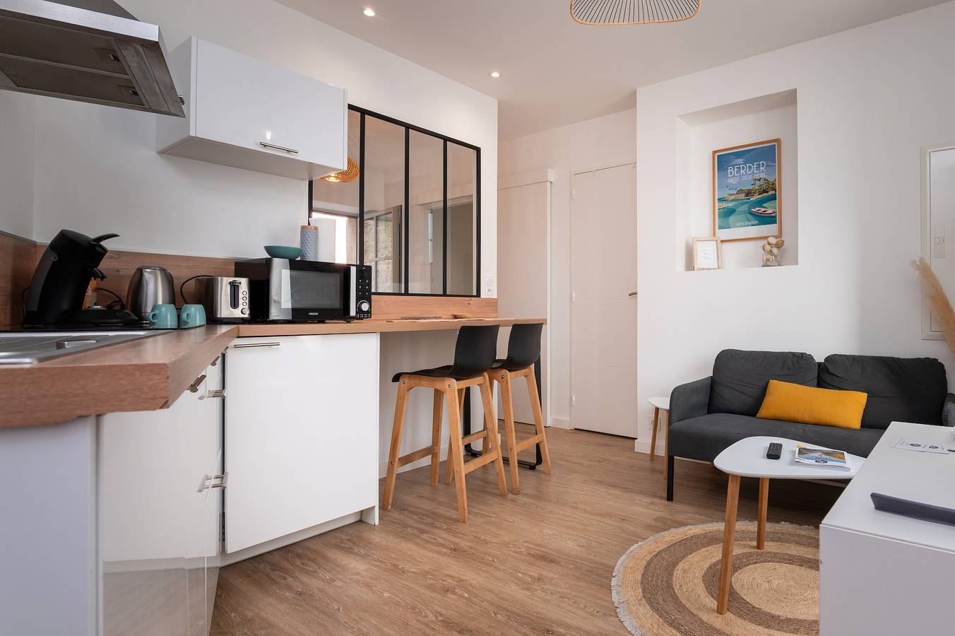 Estudio entero, Estudio 'Berder Linge Inclus Wifi Terrasse' con Wi-Fi in Vannes, Côte des Mégalithes