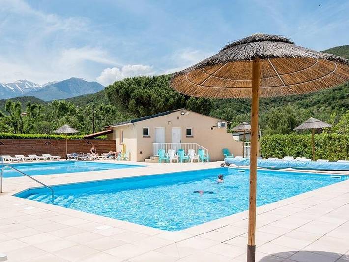 Camping voor 4 personen, met Kinderzwembad in Céret en omgeving