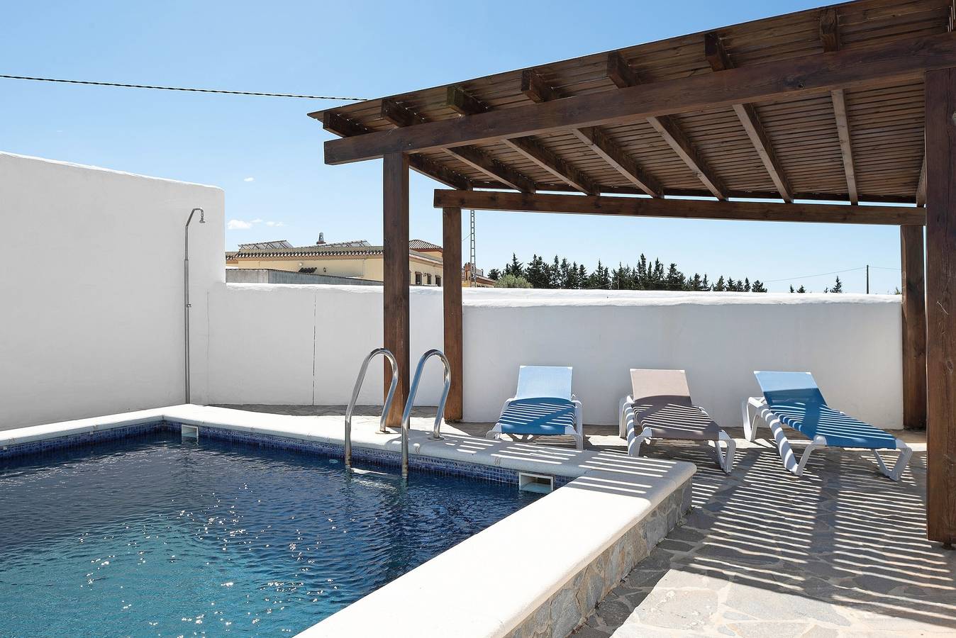 Casa de vacaciones 'Casa Luisa A' con piscina privada, Wi-Fi y aire acondicionado in Conil de la Frontera, Costa de la Luz