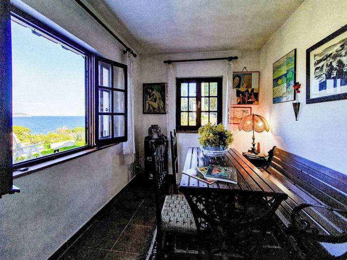 Ferienhaus Casa Country mit Meerblick, Garten und Terrasse in Ferrato, Capoliveri
