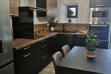 Appartement de vacances pour 2 personnes, avec terrasse et jardin, animaux acceptés dans le Lot