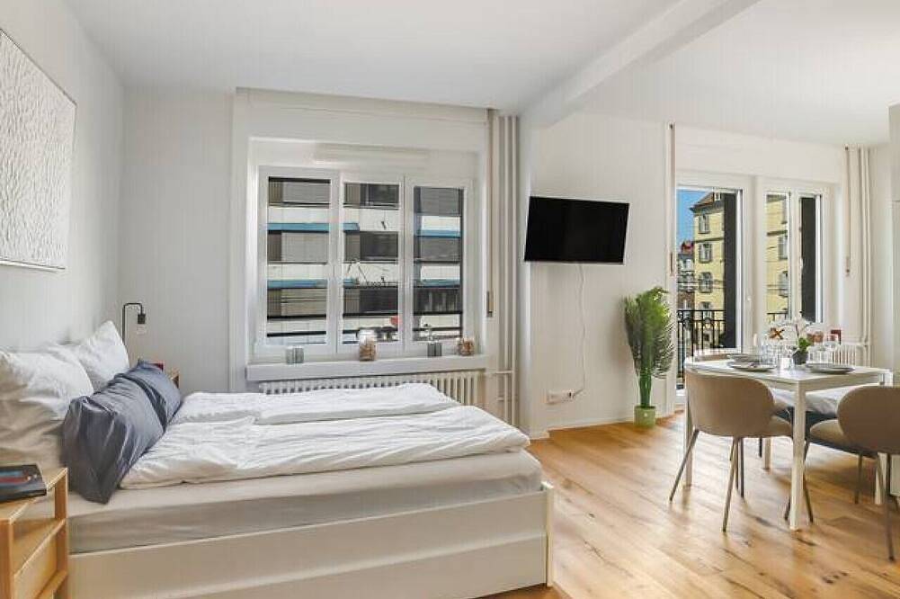 Apartamento entero, Stylish studio apartment near the Olma trade fair in St. Gallen, Lake Constance (Switzerland)