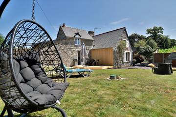 Maison de vacances pour 3 personnes, avec jardin et terrasse en Ille-et-Vilaine