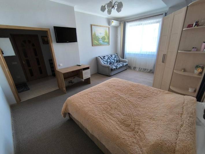 Apartament wakacyjny dla 4 osób, z widok i balkon w Kiszyniów