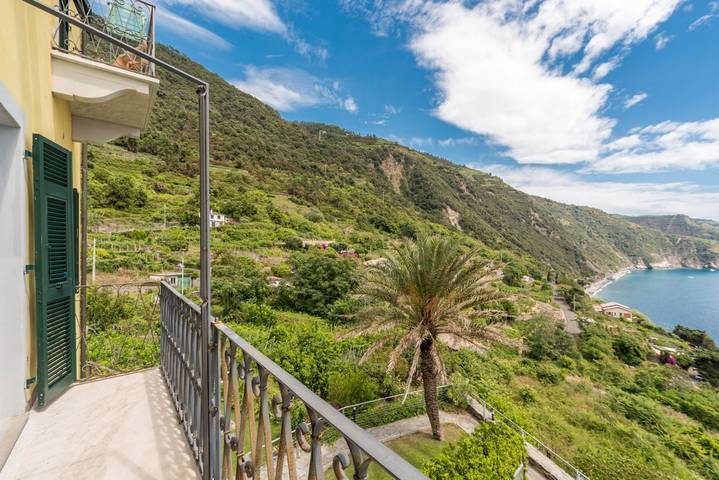 Gîte pour 4 personnes, avec balcon/terrasse et vue sur l’océan à Corniglia - 2