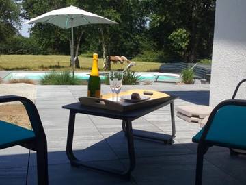 Maison De Vacances pour 10 Personnes dans Vielle-Saint-Girons, Région de Dax, Photo 1