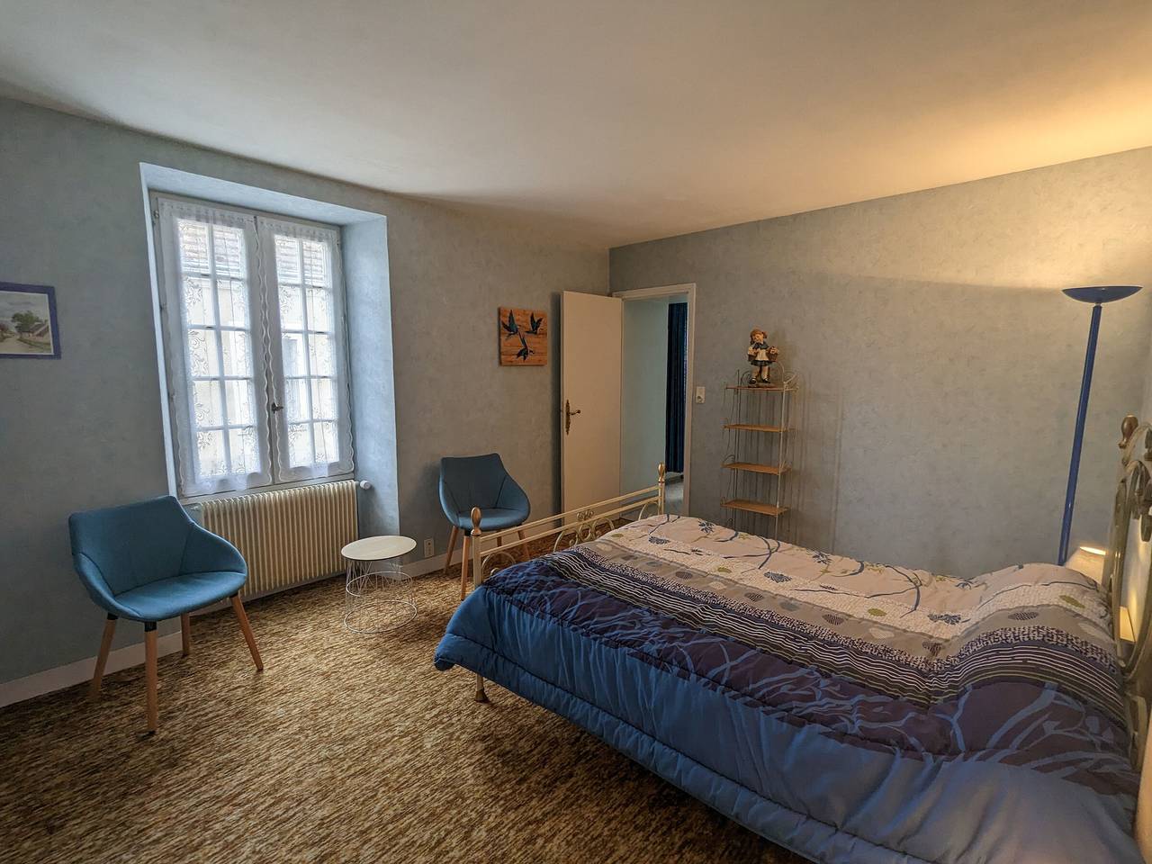 Maison spacieuse avec cour et cheminée au cœur du Parc Naturel de la Brenne in Mézières-en-Brenne, Région de Le Blanc
