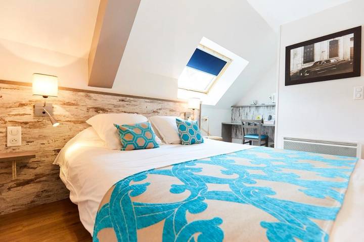Hôtel pour 2 personnes, avec sauna ainsi que jacuzzi et jardin