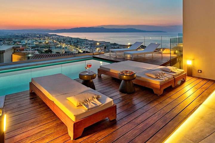 Appartement de vacances pour 2 personnes, avec balcon ainsi que piscine et jardin - 1