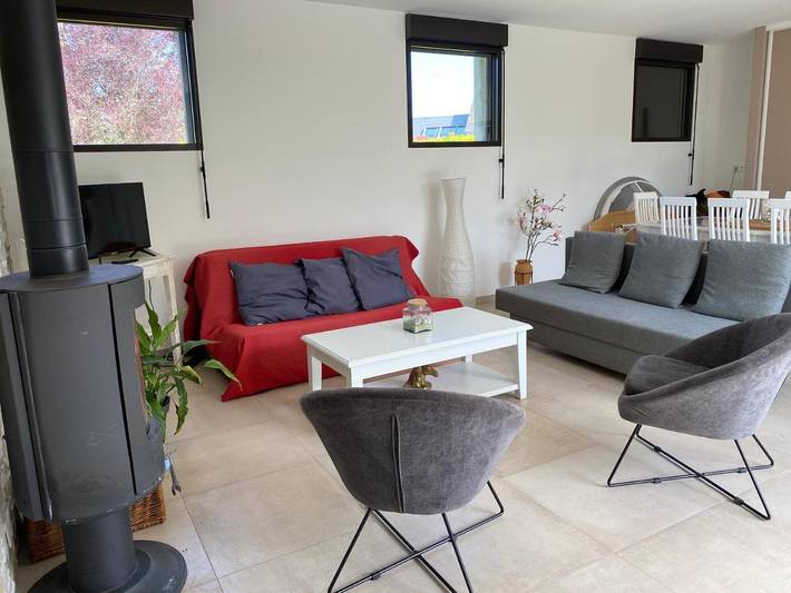 Gîte pour 4 personnes, avec terrasse et vue dans Thue et Mue - 4